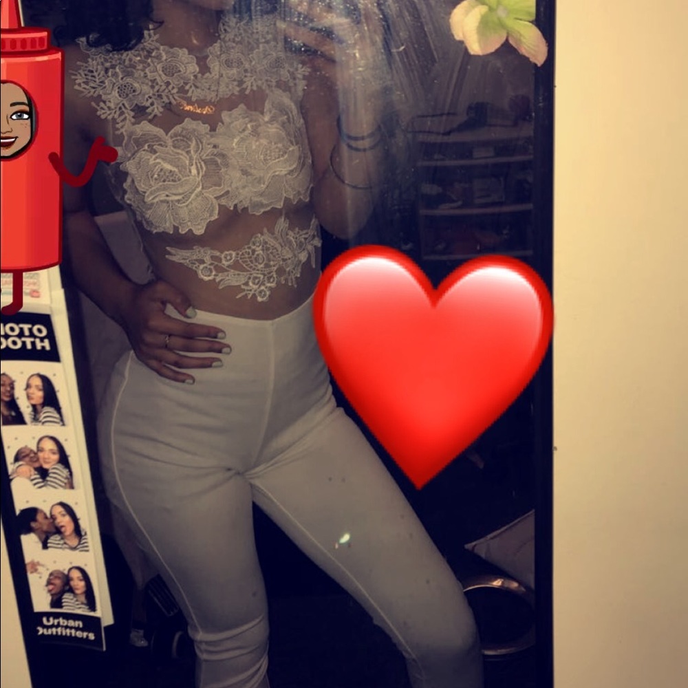 A laced Jumpsuit